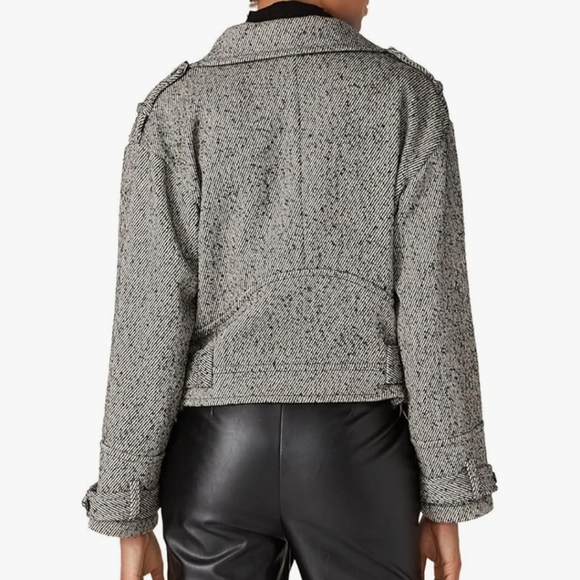 SOLD ‼️Marissa Webb Collective Grey Short Jacket Sz M - Picture 8 of 12